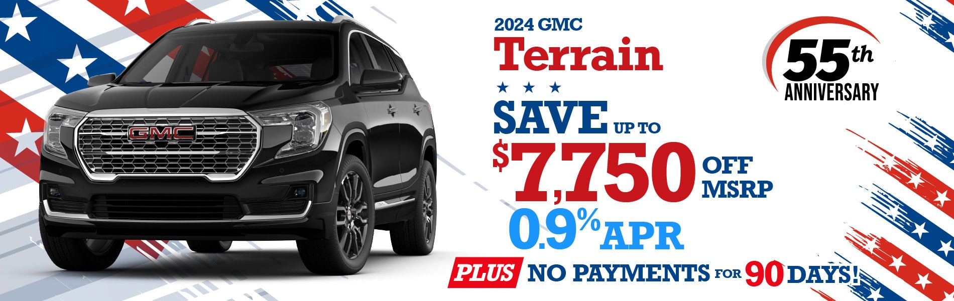2024 GMC Terrain - SAVE up to $7750 or 0.9% APR