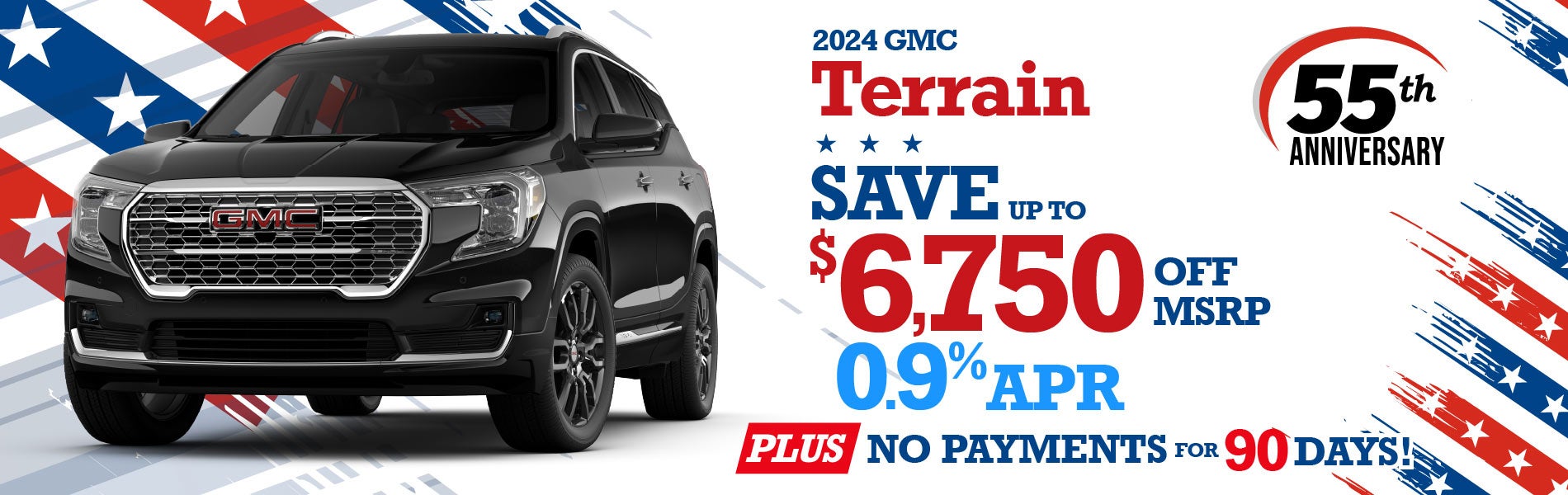 2024 GMC Terrain - SAVE up to $7750 or 0.9% APR